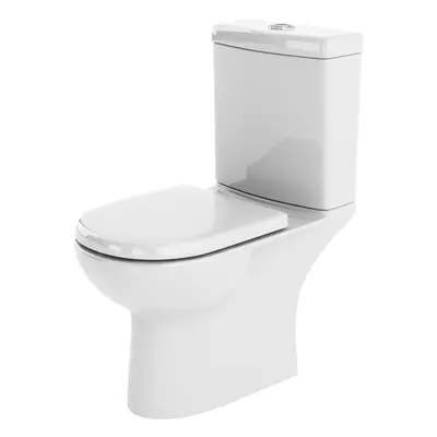 Compact Toilet Pan & Cistern - 805mm x 360mm x 625mm