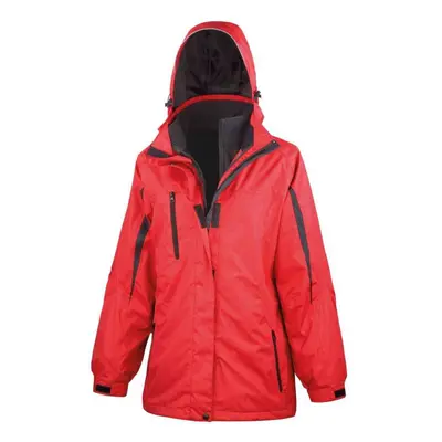 (L, Red/Black) Result Womens/Ladies Journey in Jacket