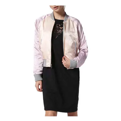 (Pink, XS) DIESEL G ABSOL Womens Bomber Jacket Pink