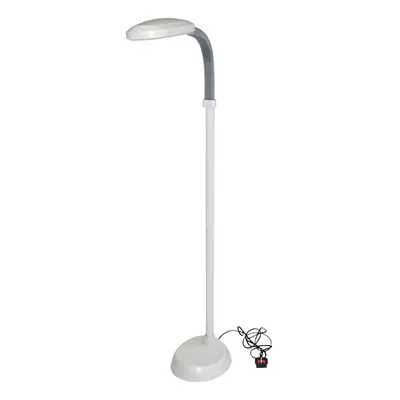 26W Floor Standing Reading Lamp - Flexible Gooseneck Design Hobbyist Visual Aid