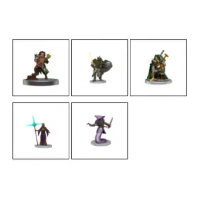 WizKids/NECA Magic: The Gathering Miniatures: Adventures In The Forgotten Realms Adventuring Par