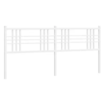 (white, cm) vidaXL Metal Headboard Bedroom Home Bed Header Bed Headboard Black cm