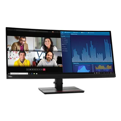 Lenovo ThinkVision P34w-20 - LED monitor - curved - 34.14" - x UWQHD - IPS - cd/m - 1000:1 - ms 