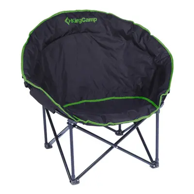 (Green) Steel Tubes Moon Leisure Chair