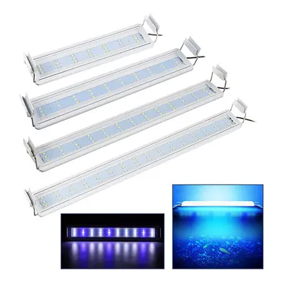 (40cm) 30-60CM LED Aquarium Light Full Spectrum Plant Multi-Color Fish Tank Light Lamp US Plug