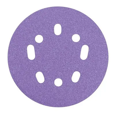 Trend Aluminium Oxide Orbital Sanding Disc 125mm x 120G (Pack 50) AB/125/120A/B