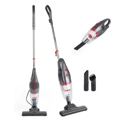 Beldray BEL0770N-GRY 2-in-1 Upright Stick Vacuum Cleaner ? Corded Handheld Vac for Pet Hair, Lig