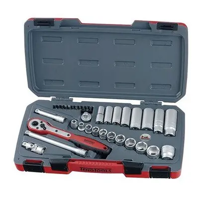 Teng T3835AF T3835AF Socket Set of A/F 3/8in Drive