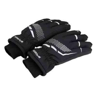 (XL) Touch Screen Gloves Anti-slip Thermal Sports Winter Warm Skiing Thicken Fleece Lining