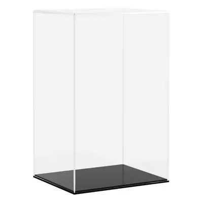 (22 x x cm) vidaXL Display Box Clear Display Case Acrylic Box Showcase Transparent Acrylic