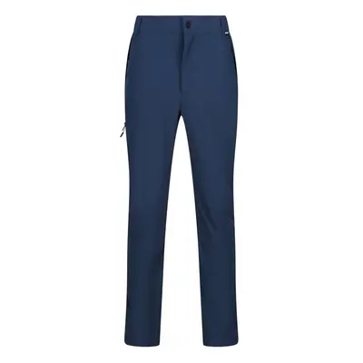 (33R, Moonlight Denim) Regatta Mens Travel Light Packaway Trousers