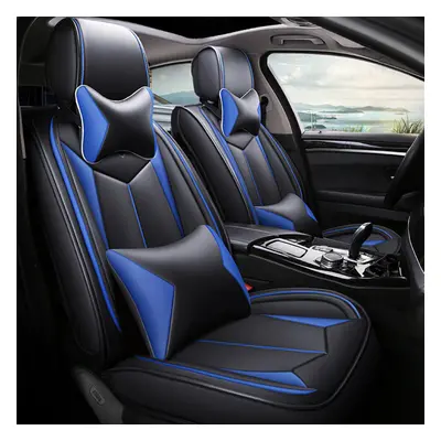 (Blue) Set Car Seat Cover X X 25cm Five Seats Auto Four Seasons General