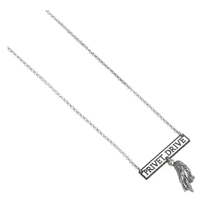 Harry Potter Sterling Silver Hedwig Privet Drive Necklace