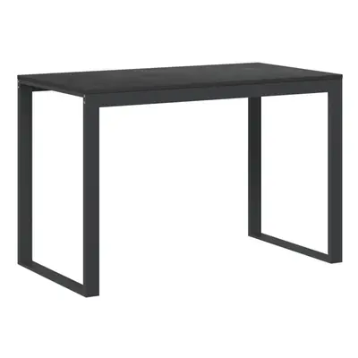 (black) vidaXL Computer Desk Black Engineered Wood Office Writing Corner Desk Table