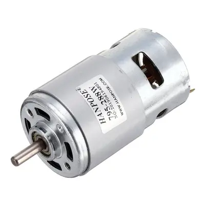 (180W) DC 12V 24V 180/288W DC Motor Large Torque High Power DC Motor Double Ball Bearing Spindle