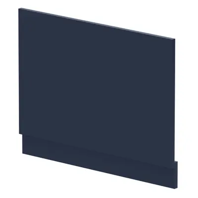 750mm Straight Bath MFC End Panel & Plinth - Matt Electric Blue