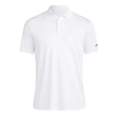 (M, White) Adidas Clothing Mens Performance Polo Shirt