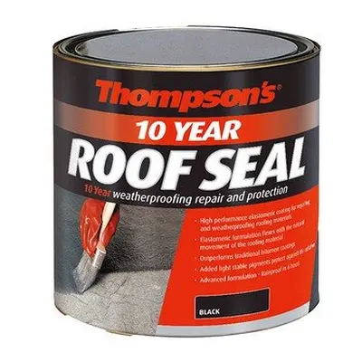 Ronseal Thompsons High Performance Roof Seal Black Litre