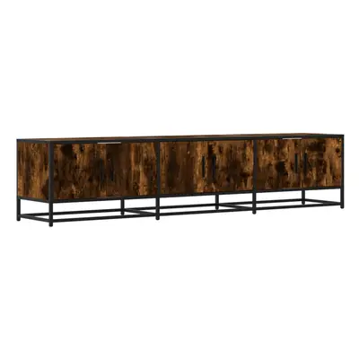 vidaXL TV Cabinet TV Stand Media Cabinet TV Unit Smoked Oak Engineered Wood