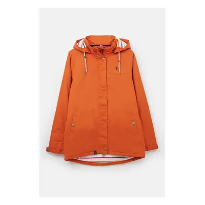 (UK 14, Burnt Orange) Eva Womens Waterproof Coat