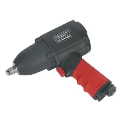 1/2 Inch Sq Drive Air Impact Wrench - Pin Clutch Mechanism - Dial Control