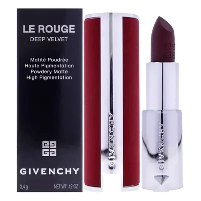 Le Rouge Deep Velvet Matte Lipstick - Grenat Fume by Givenchy for Women - 0.12 oz Lipstick