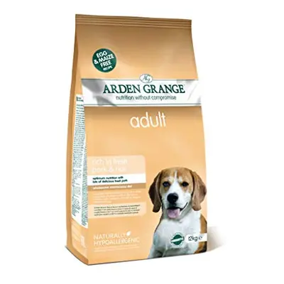 Arden Grange Adult Dry Dog Food Rich in Pork and Rice, kg