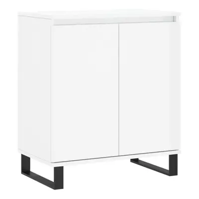 (high gloss white) vidaXL Sideboard Storage Cabinet Side Cabinet Cupboard White Engineered Wood