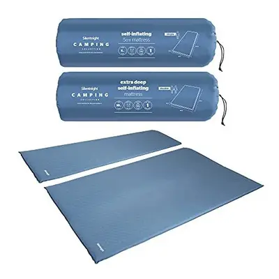 Silentnight Camping Collection Self Inflating Mattress - Inflatable Compact Sleeping Air Bed Bas