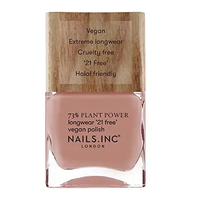 Nails.INC 73% Plant Power Good Energy Efficient 14ml, Caramel Nail Polish