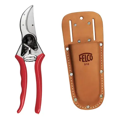 Genuine Felco Model secateurs and holster bundle - pruners with leather pouch