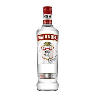 Smirnoff No. Vodka 37.5% vol 70cl Bottle