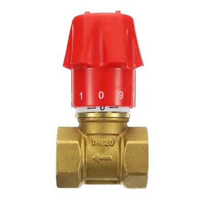 (1 Inch) 1/2" 3/4" 1" Brass One Way Flow Control Valve Auto G Thread Female Valves Switch