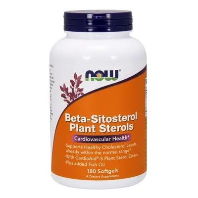 NOW Foods Beta-Sitosterol Plant Sterols, softgels