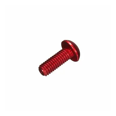 (Red) 50Pcs M36mm Hex Socket Screws Round Head Cap Screw Aluminum Alloy