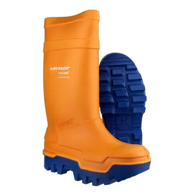 (11 UK, Orange) Dunlop C662343 Purofort Thermo + Full Safety Wellington / Mens Boots / Safety We