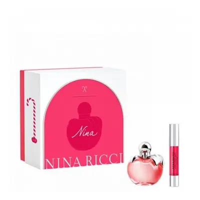 Nina By Nina Ricci Pcs Set For Women: 2.7 Eau De Toilette + 0.09 Pink Jumbo Lipstick