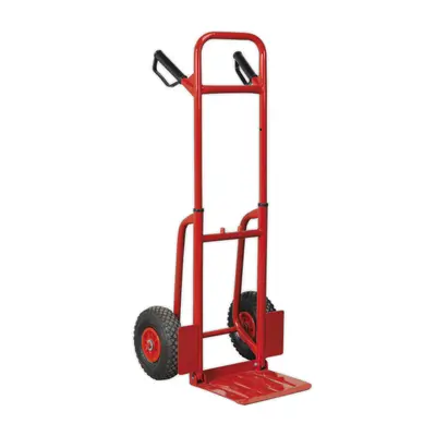 Sack Truck with Pneumatic Tyres 200kg Folding