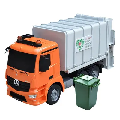 2.4G 8CH RC Car EP Cleaning Garbage Truck with LED Light RTR Model