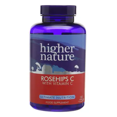 Higher Nature Rosehips C with Vitamin C - Tablets