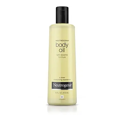 Neutrogena Body Oil, Light Sesame Formula, Sesame Oil, Fl Oz