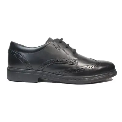 (4 (Adults')) Federico | Black | Boys School Shoes