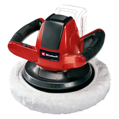 Einhell Power X-Change Cordless Car Polisher And Buffer - 18V, RPM, Battery Powered 254mm Disc P