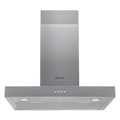 Indesit IHBS6.5LMX cm Chimney Cooker Hood - Stainless Steel