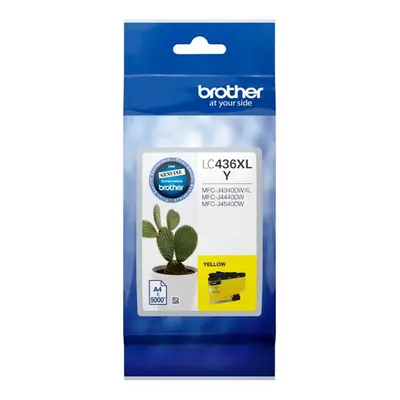 Brother LC436XL Yellow Ink Cartridge High Yield Toner LC-436XLY