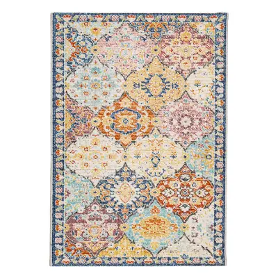 vidaXL Rug Floor Mat Area Rug Hallway Carpet Indoor and Outdoor Vintage Design