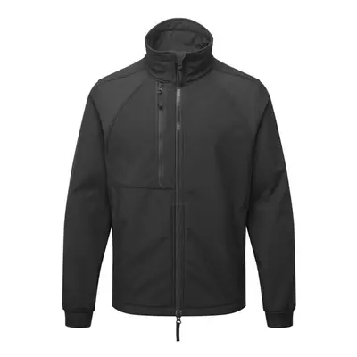 (S, Black) Portwest Mens Layer Soft Shell Jacket