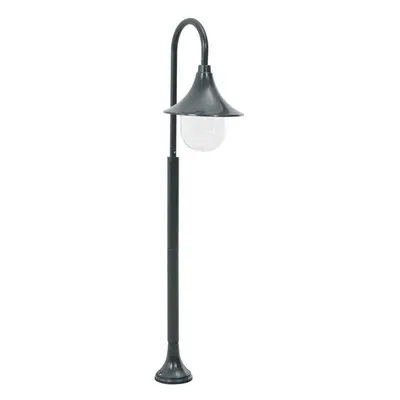 vidaXL Garden Post Light E27 120cm Aluminium Dark Green Outdoor Lamp Lantern