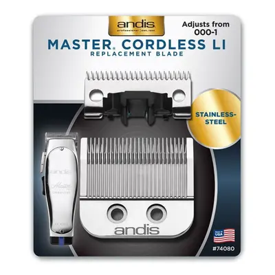 Andis Master Cordless Li Stainless Steel Replacement Blade