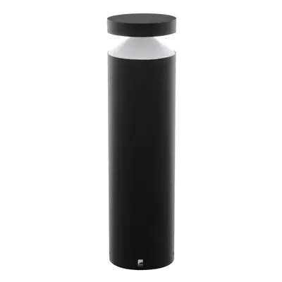 IP44 Outdoor Pedestal Light Black Cast Aluminium 11W Built in LED Post